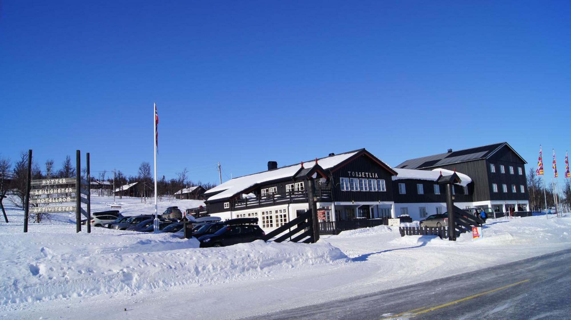 Torsetlia Hotel Dagali Buitenkant foto